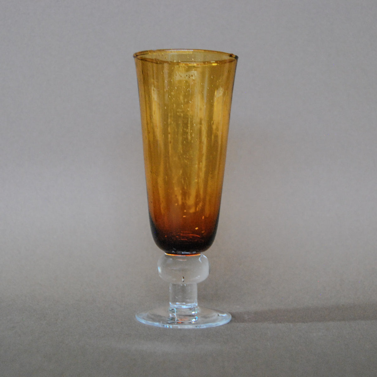 Pack Perles + Flûte à champagne en verre bullé